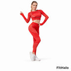 Ensemble de sport pour yoga Fithalo